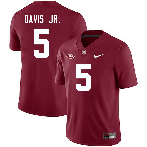 Chris Davis Jr. Stanford Jersey,Stanford Cardinal #5 Chris Davis Jr. Football Jersey Stitched-Cardin